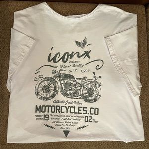 Fabors Iconx Motorcycles T-Shirt - size 3XL